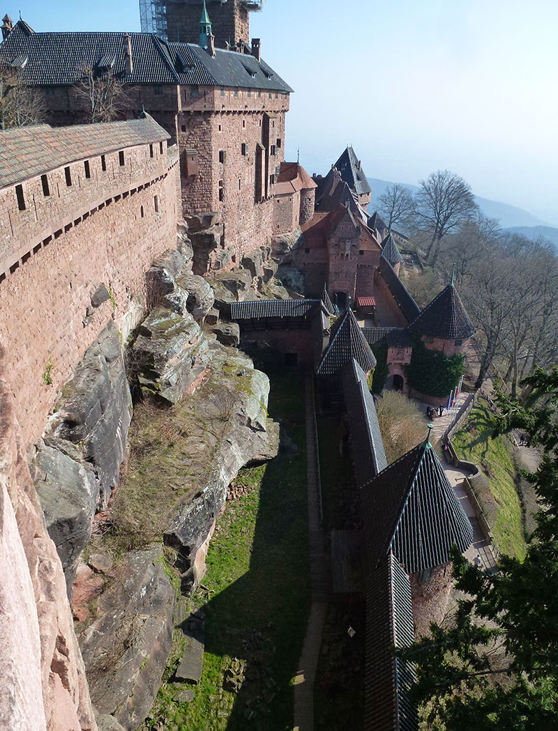 idée week-end le Château du Haut-Koenisgsbourg Alsace
