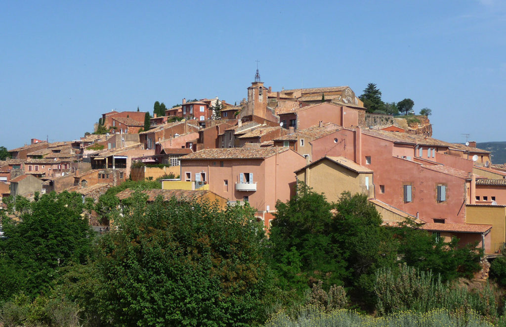 Roussillon idée week-end Luberon